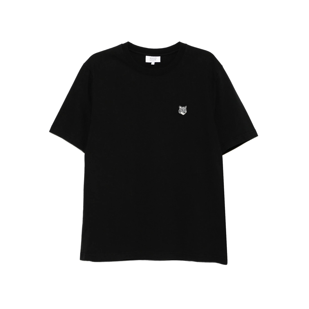 [MAISON KITSUNE] T-shirts Short Sleeve SS26 PM00108KJ7025  BLACK