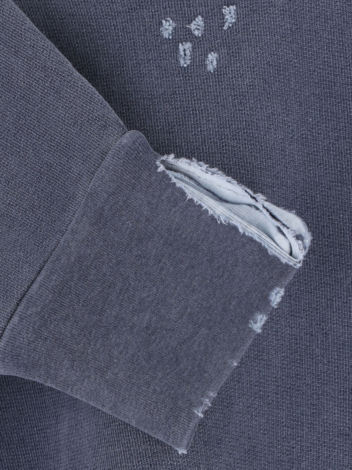[Our Legacy] Sweatshirt FW25 M4256RFBLUE 1000 POINTS PRINT