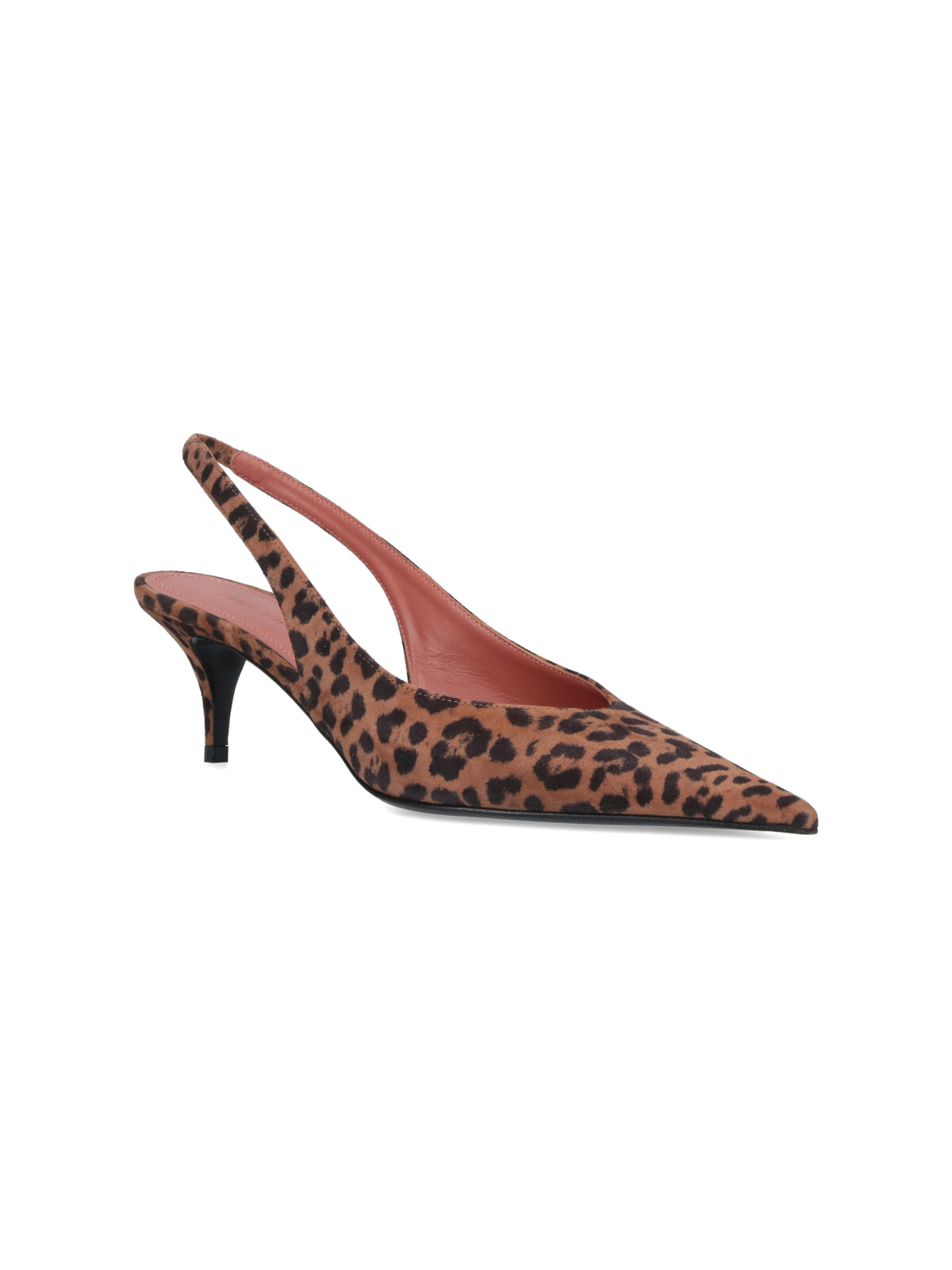 [Amina Muaddi] Pumps FW25 15S365620ANOLEOPARD PRINTED SUEDE