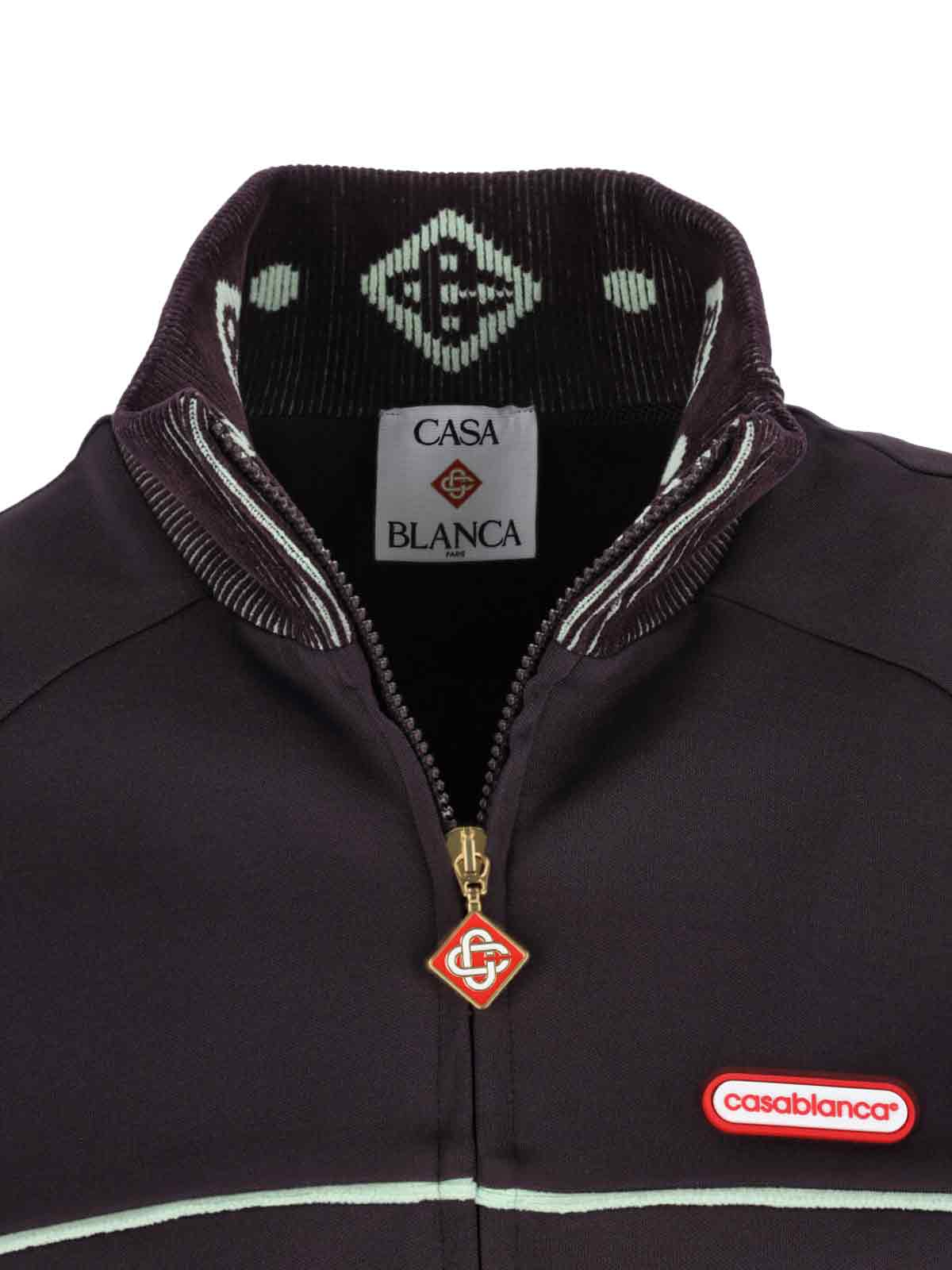 [Casablanca] Sweatshirt FW25 M AW25 JTP 422 01AUBERGINE