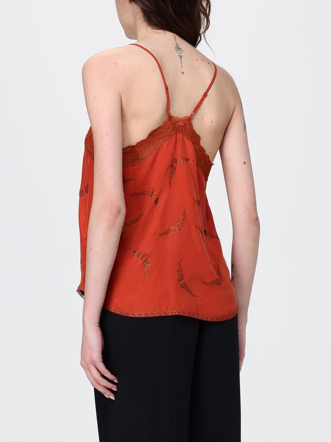 [Zadig & Voltaire] T-shirts Sleeveless SS26 WWCR01310 806