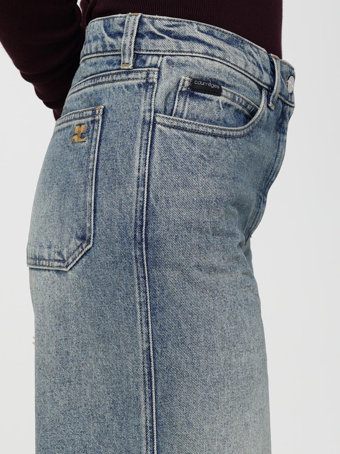 [Courreges] Jeans FW25 VESDPA253DE0041 7052