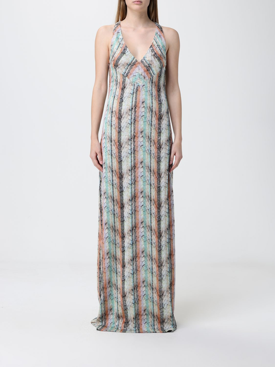 [MISSONI] Sleeveless dress SS26 DS26SG0PBC005Z S01K3