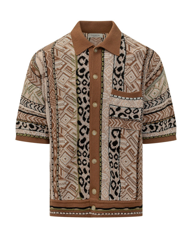 [LANEUS] Shirts Short Sleeve SS26 S6LAMAKS059 920