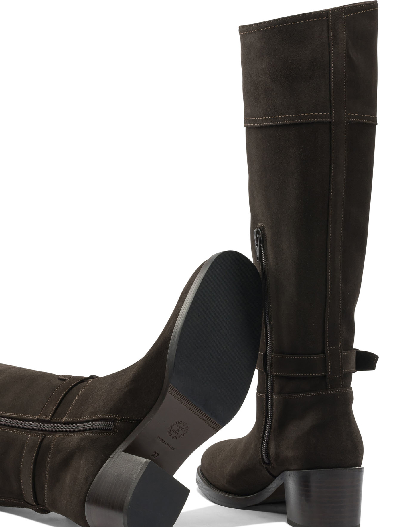 [Maretto] Long Boots FW26 2322VELOURT. MORO