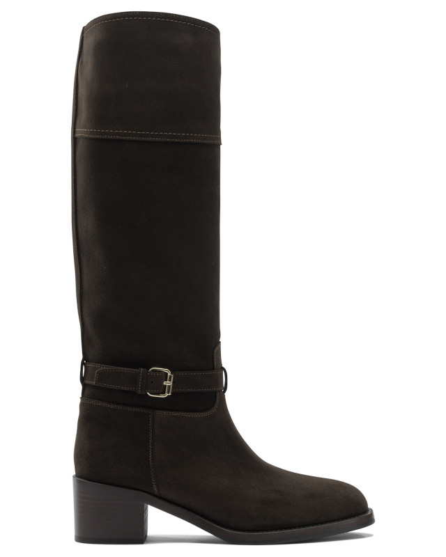 [Maretto] Long Boots FW26 2322VELOURT. MORO