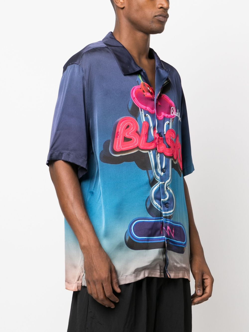 [BLUE SKY INN] Shirts Short Sleeve FW23 BS2302SH040PRINTMIL