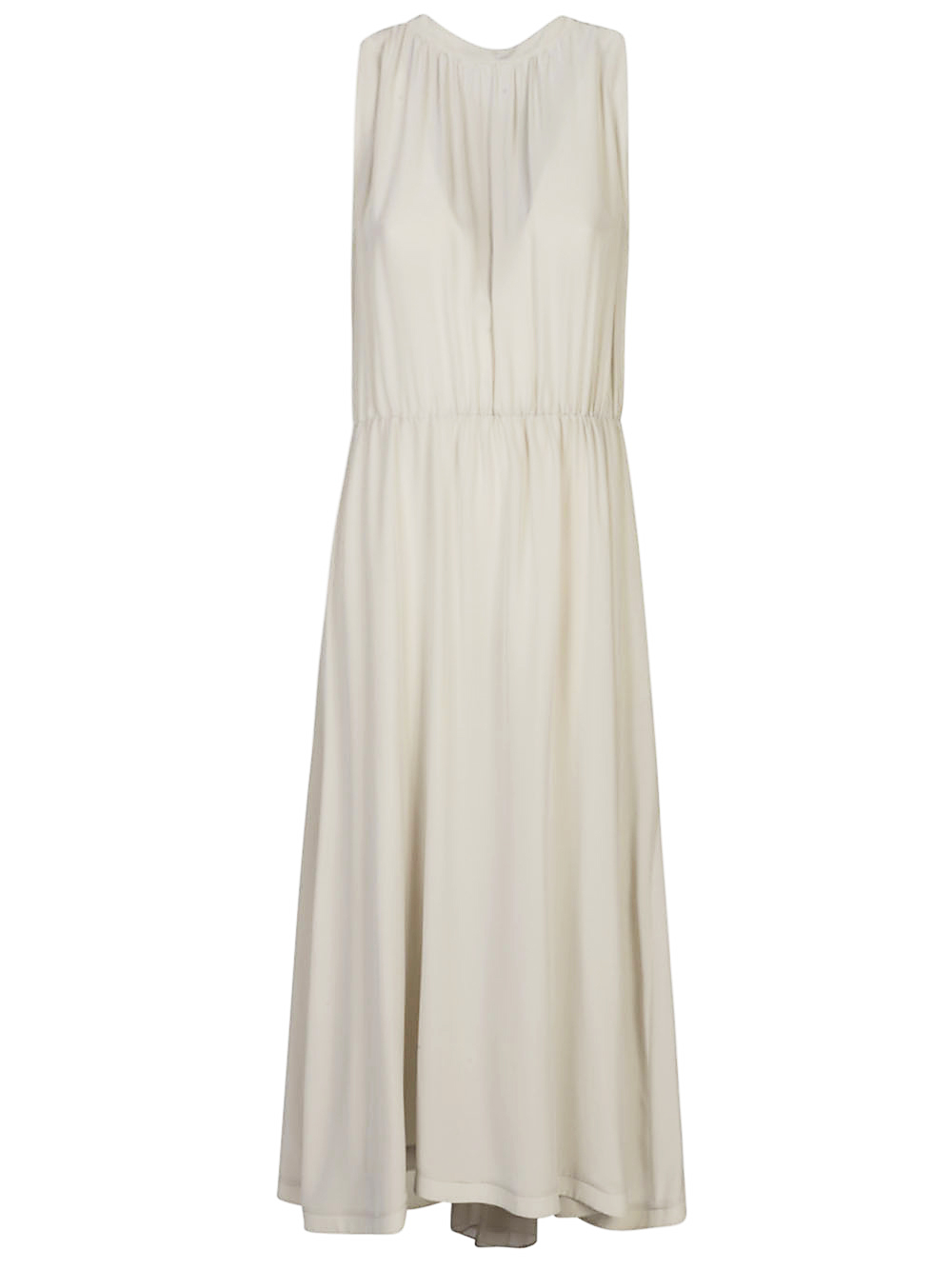 [CRIDA] Sleeveless dress SS23 BEATRICEDESTEMIDIPEARLGREY