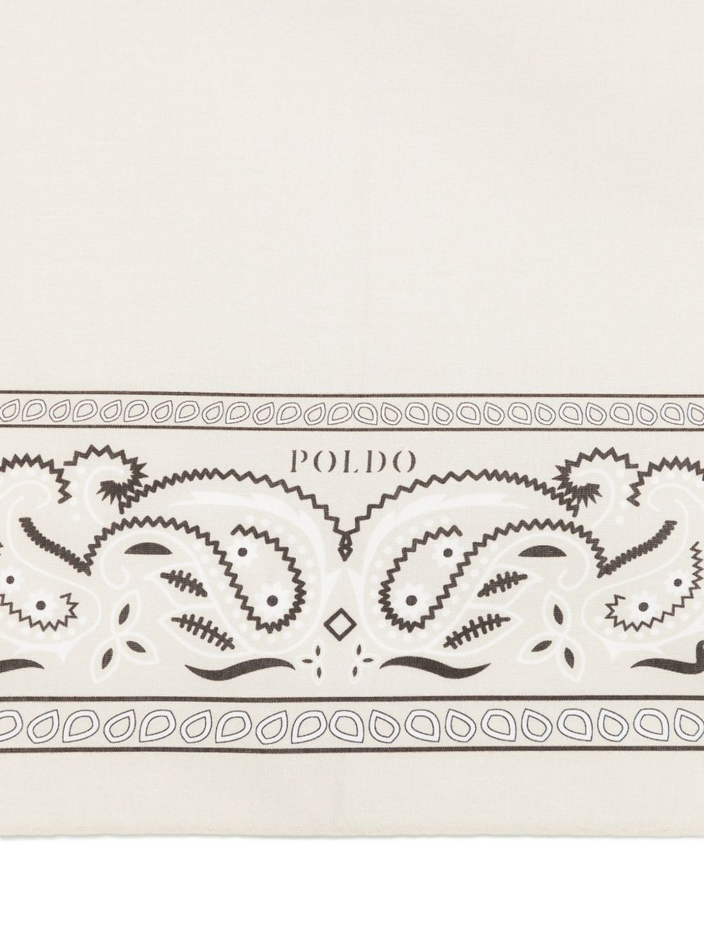 [MONCLER POLDO DOG COUTURE] Hair Accessory FW25 BANDANABEIGE