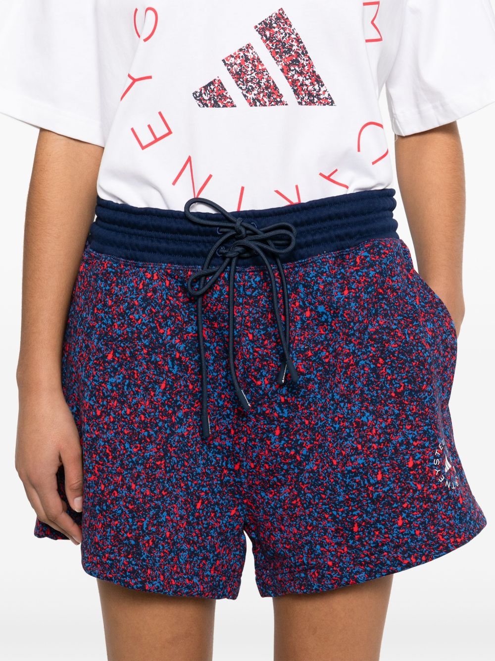 [Adidas By Stella McCartney] Shorts SS25 JG3608TENABL/ACTRED/BAHBLU