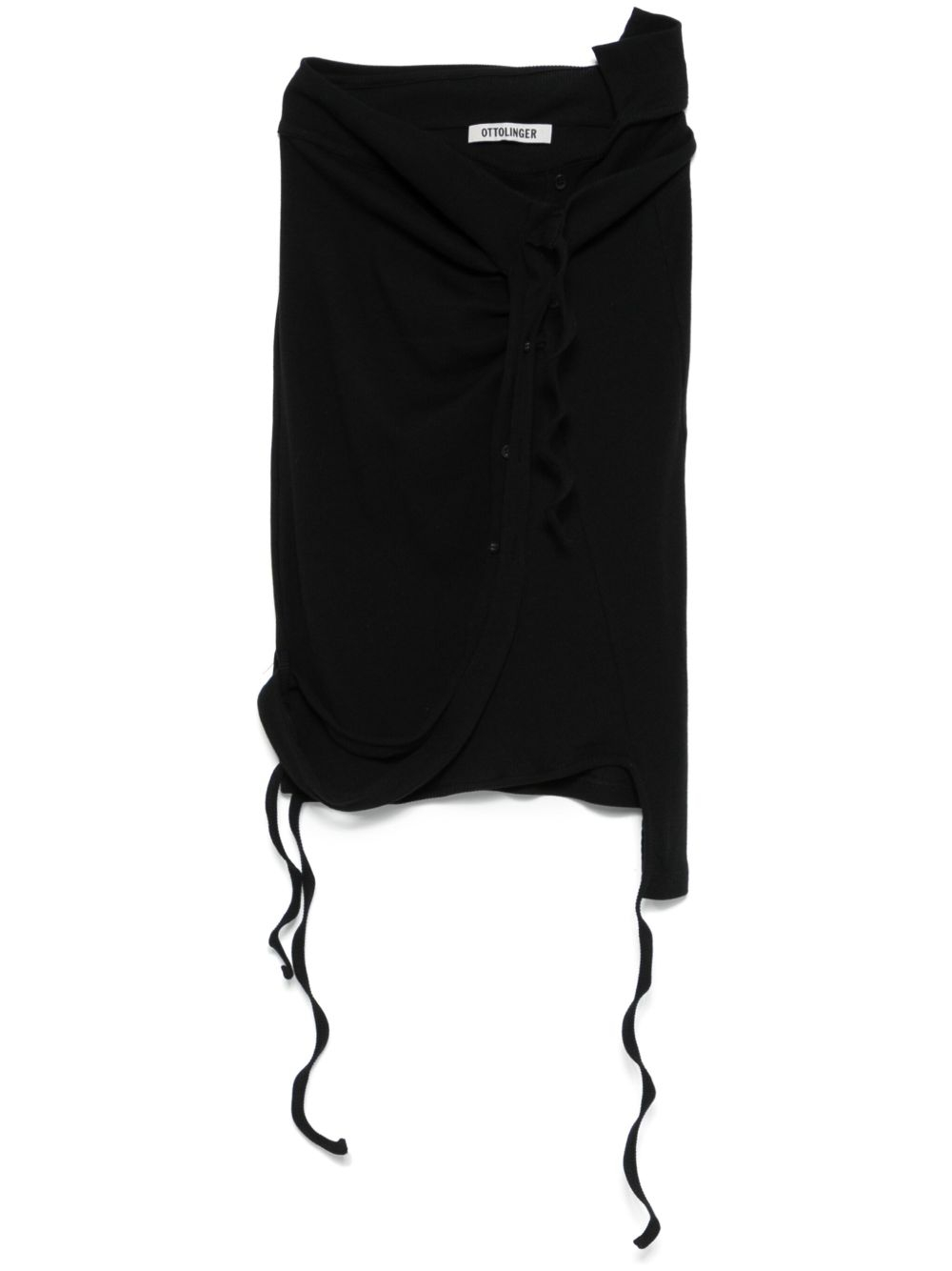 [Ottolinger] Midi skirt SS25 10430010401BLK