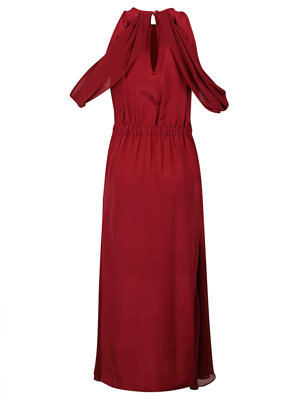 [CRIDA] Long sleeve dress FW23 VOLPEDOMIDIDRESSRUBYRED