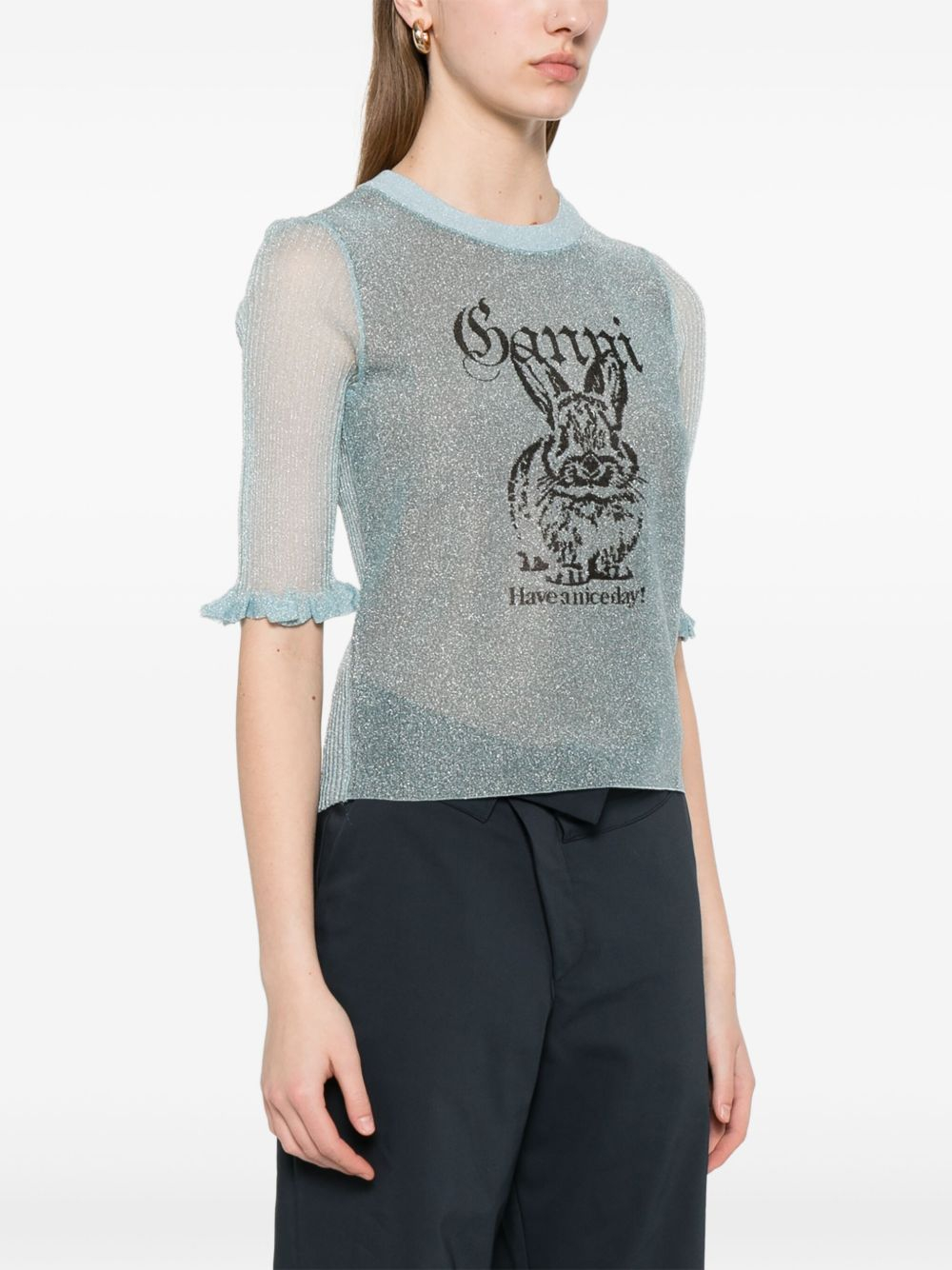 [GANNI] Knitwear SS25 K2501326