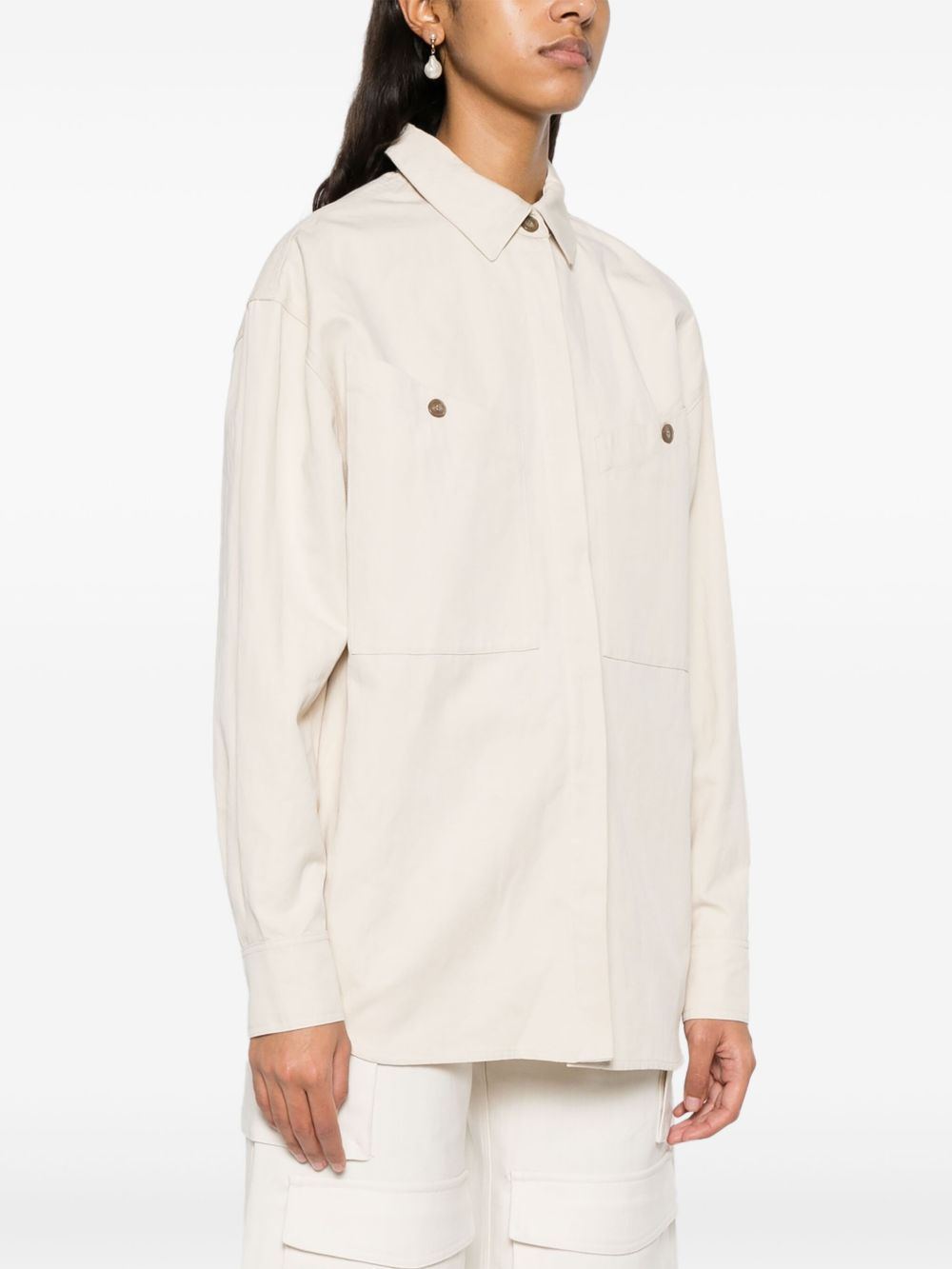 [Iro] Shirts Long Sleeve SS25 NOLANIWP18BEI37