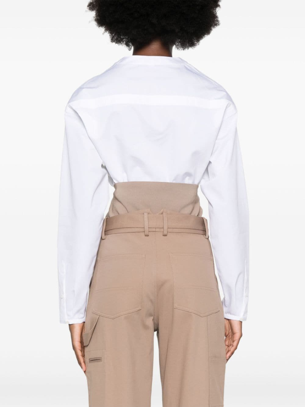 [Alaia] T-shirts Long Sleeve FW24 AA9C09536T611000