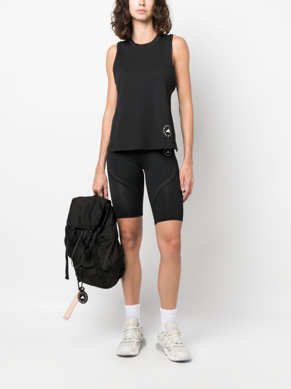 [Adidas By Stella McCartney] T-shirts Sleeveless FW24 IB6857BLACK