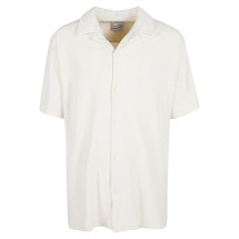 [EDMMOND STUDIOS] Shirts Short Sleeve SS23 1231017010PLAINOFFWHITE