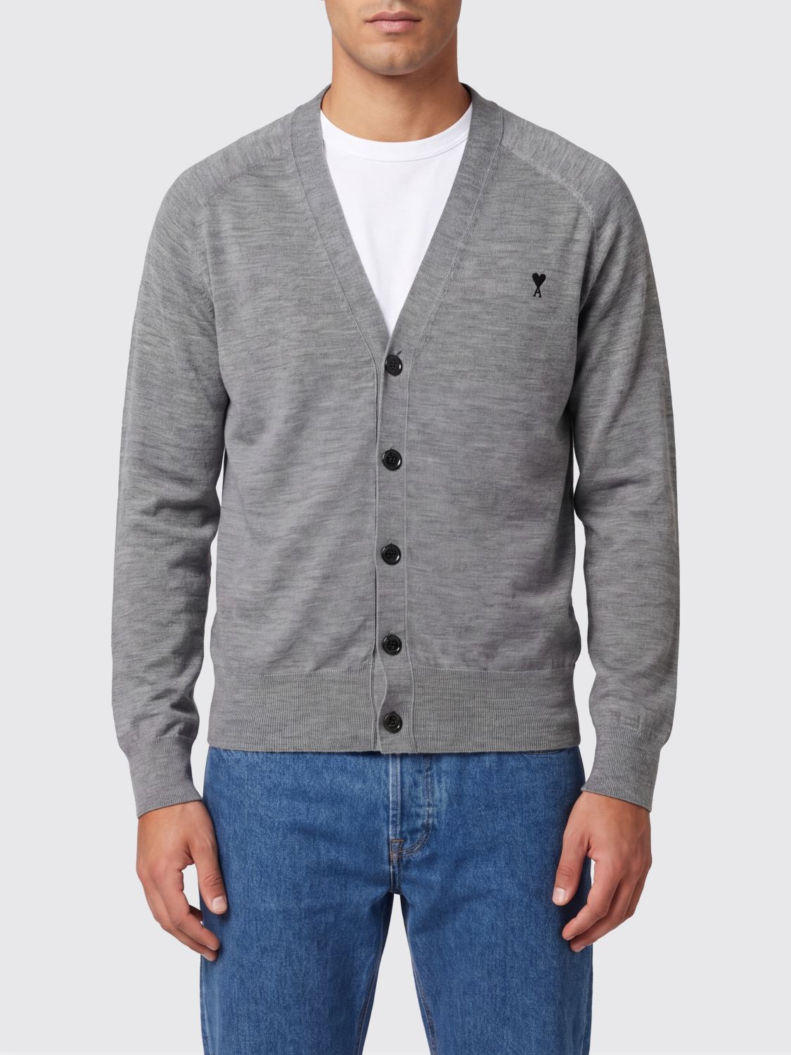 [Ami Paris] Cardigan SS26 HKC384KN00390 504