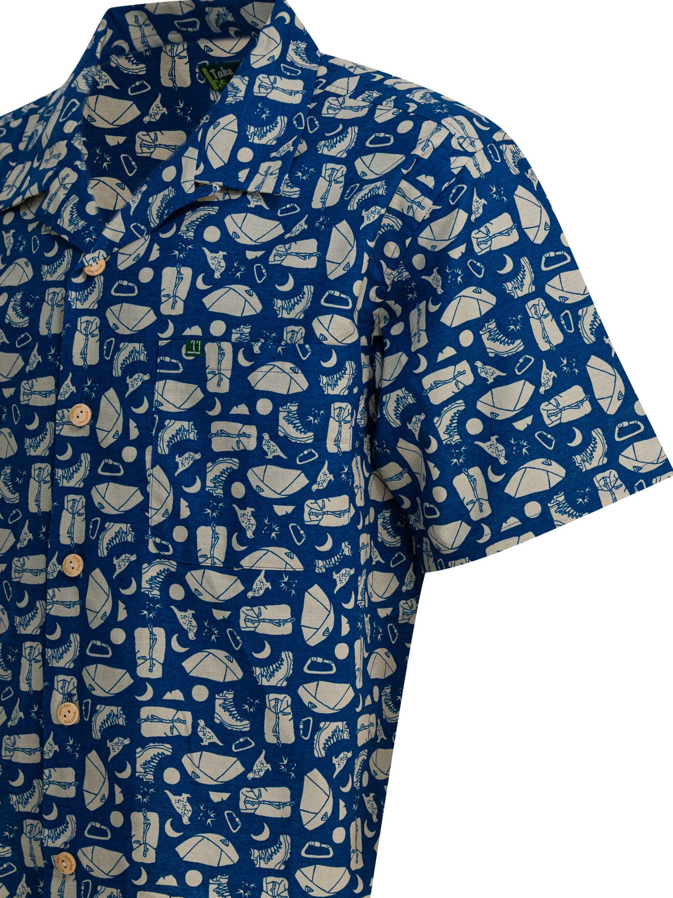 [Montbell] Shirts Short Sleeve FW25 2104730TAKE LOHA M'S YAMADOUGU#1