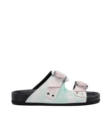 [Pierre Hardy] Sandals SS25 VN01CALFMULTI TIE AND DYE-BLACK