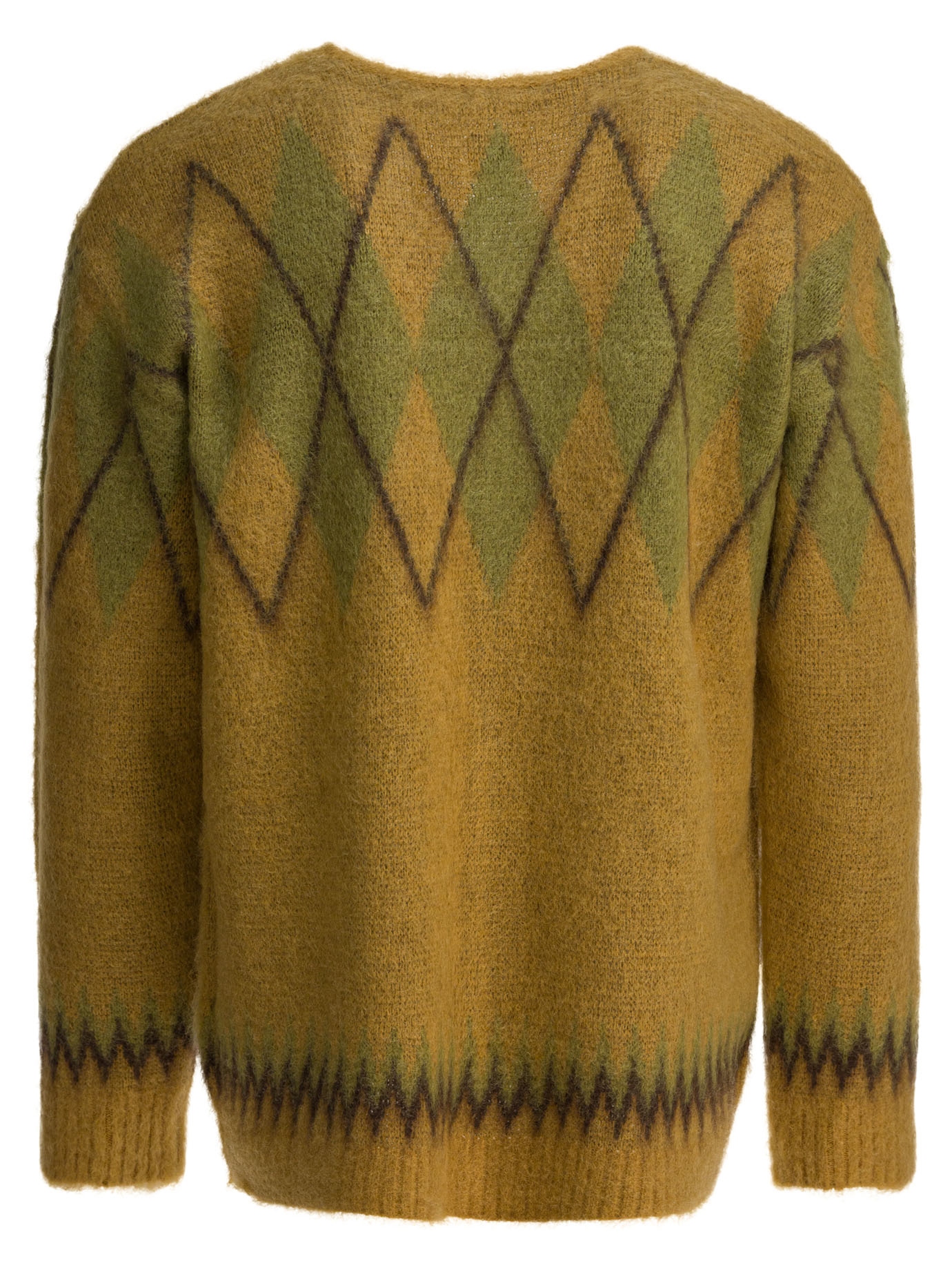 [Needles] Cardigan FW25 RW355MUSTARD