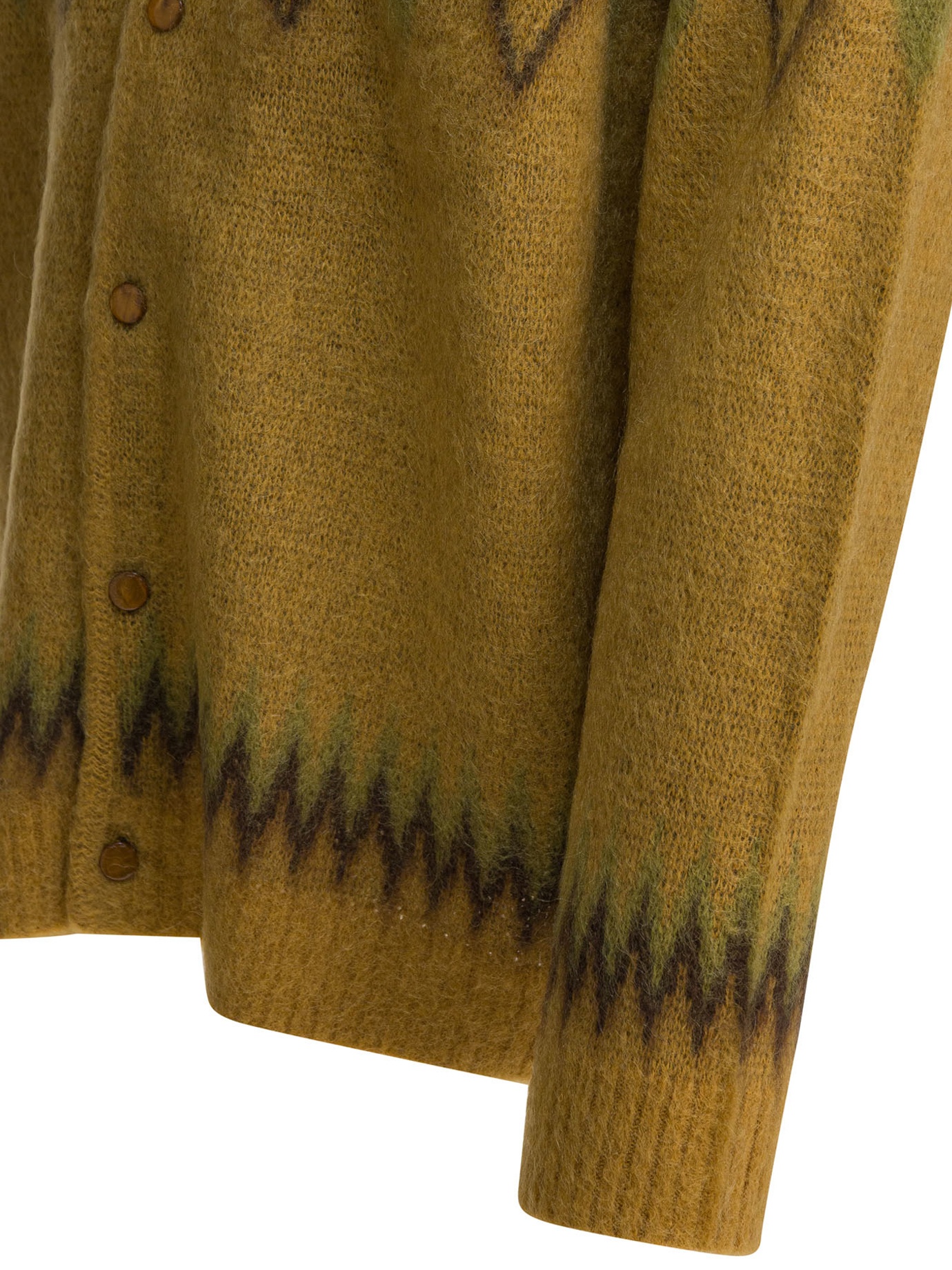 [Needles] Cardigan FW25 RW355MUSTARD