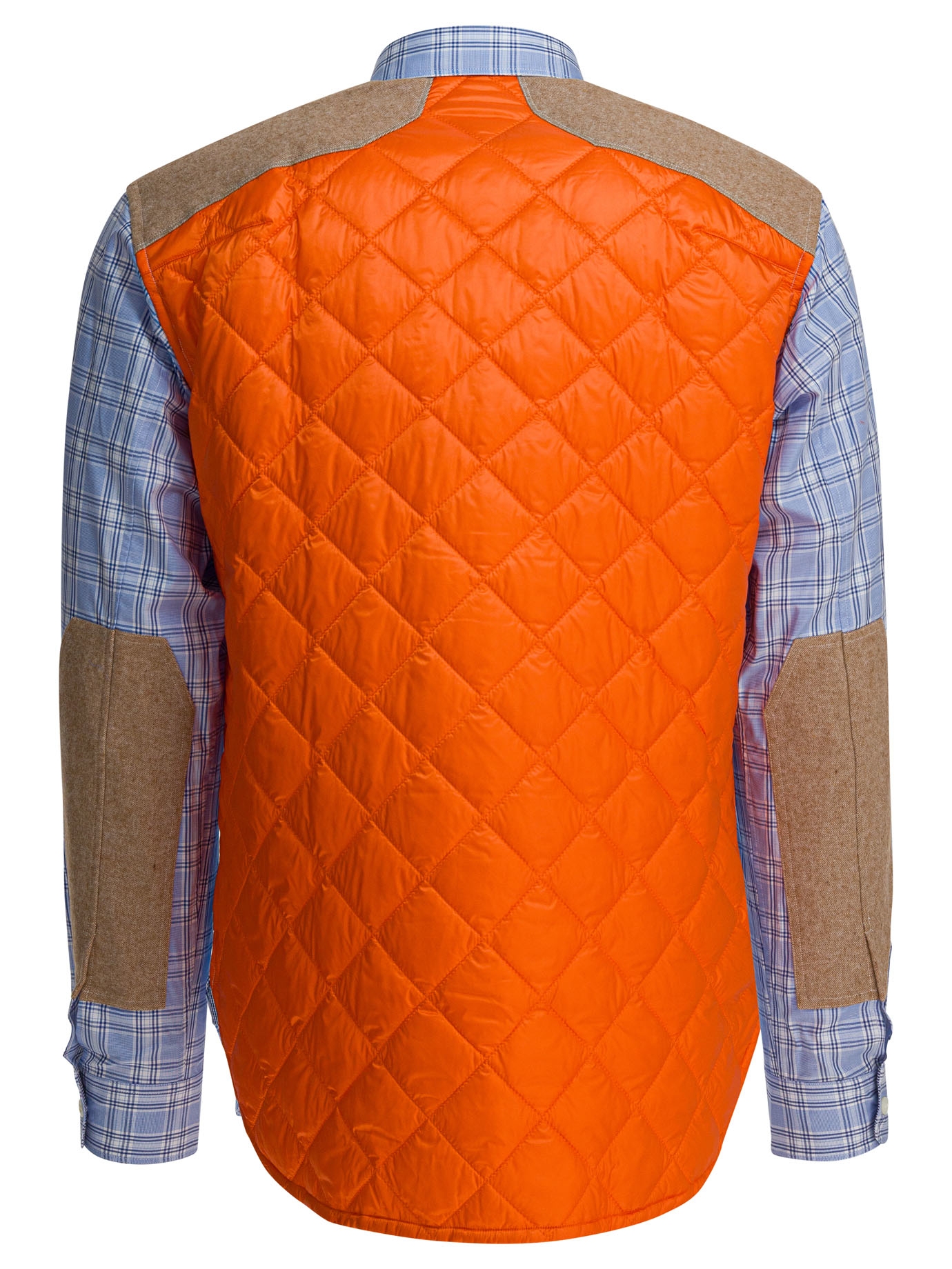 [Junya Watanabe MAN] Shirts Long Sleeve FW25 WP-B012-W251 SAX/NV/WH X OR