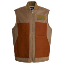 [Junya Watanabe MAN] Vest FW25 WP-V002-W251 BEIGE X BRN X
