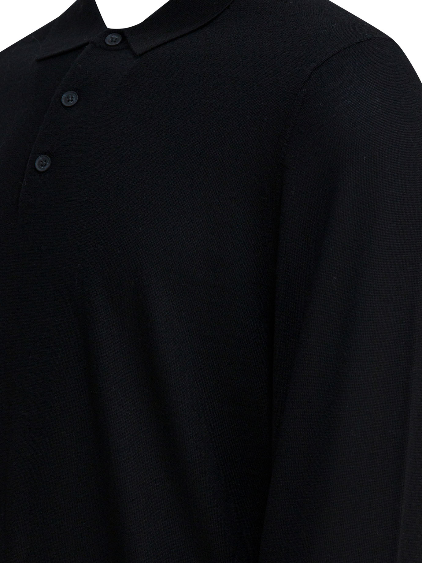[VINCE] Shirts Long Sleeve FW25 M05196453A001BLK