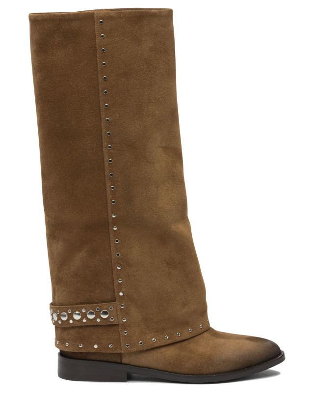 [Strategia] Long Boots FW25 A5728VELOUR TEQUILA