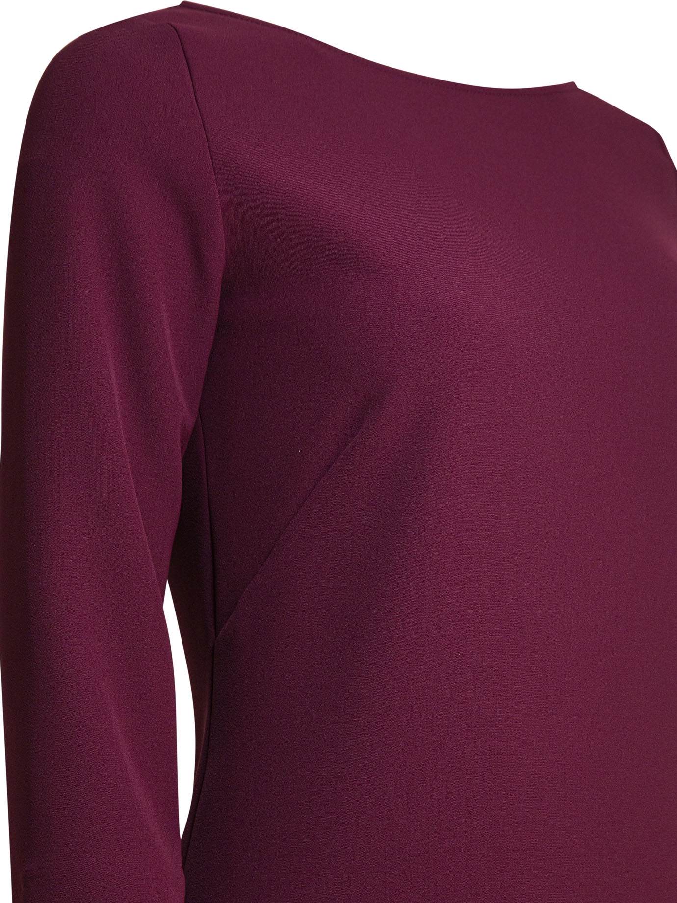 [Semper] Short sleeve dress FW25 45534278188VINO
