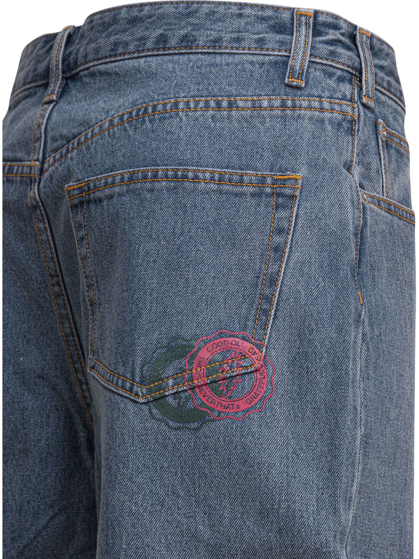 [thisisneverthat] Shorts SS25 GD251DSO5S01WASHED BLUE