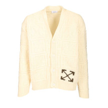 [Off-White] Cardigan FW25 OMHB02LF25KNI0010B58