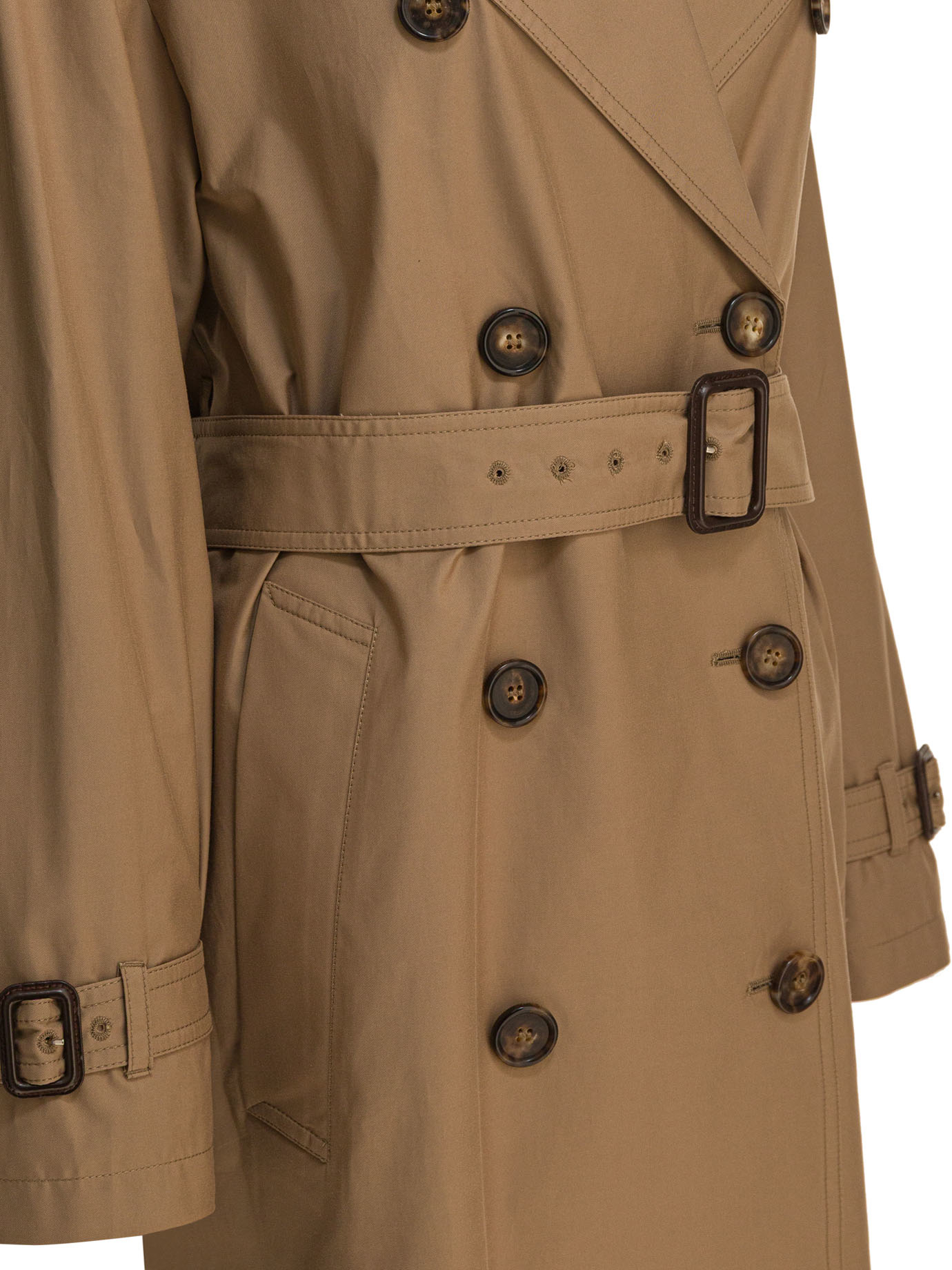 [MAX MARA THE CUBE] Trench Coat FW25 2529026034FIORITO001