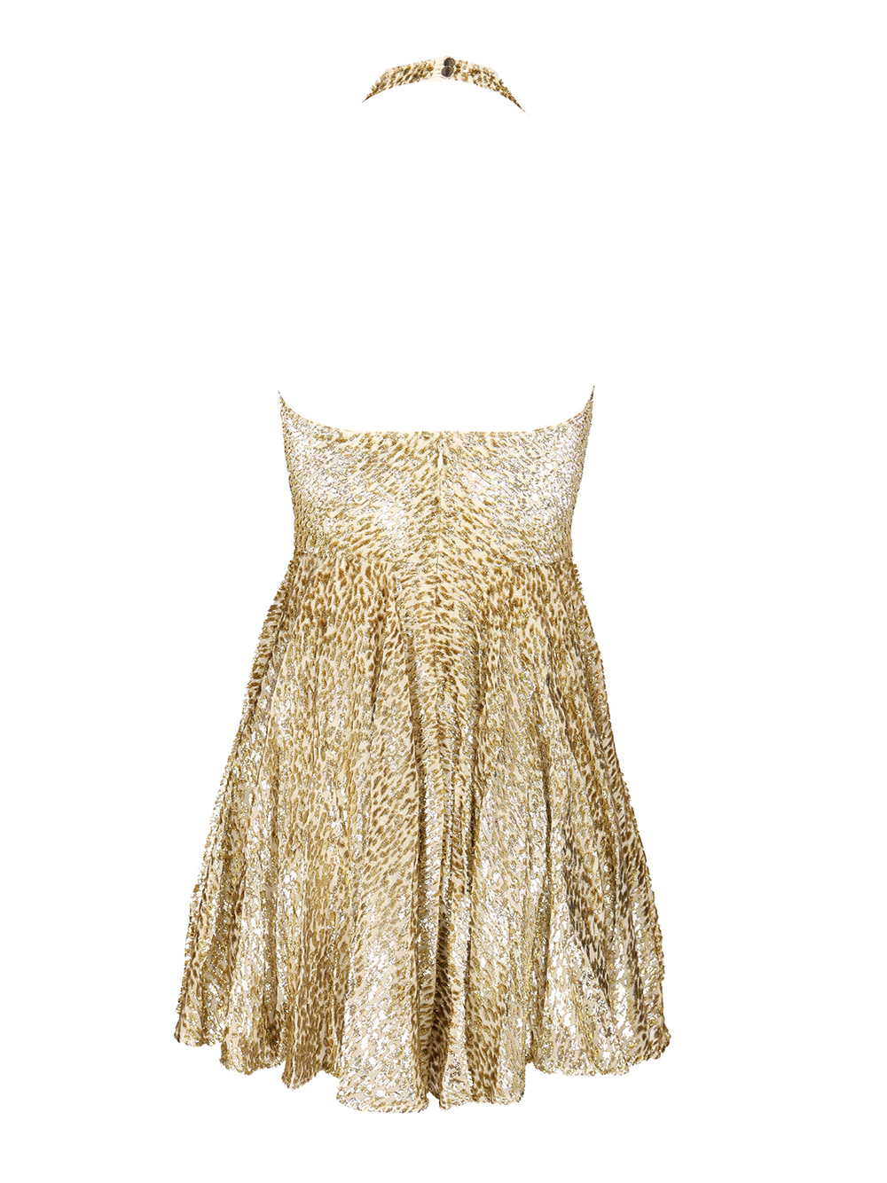 [Self-portrait] Sleeveless dress FW25 PF25-060S-GDGOLD