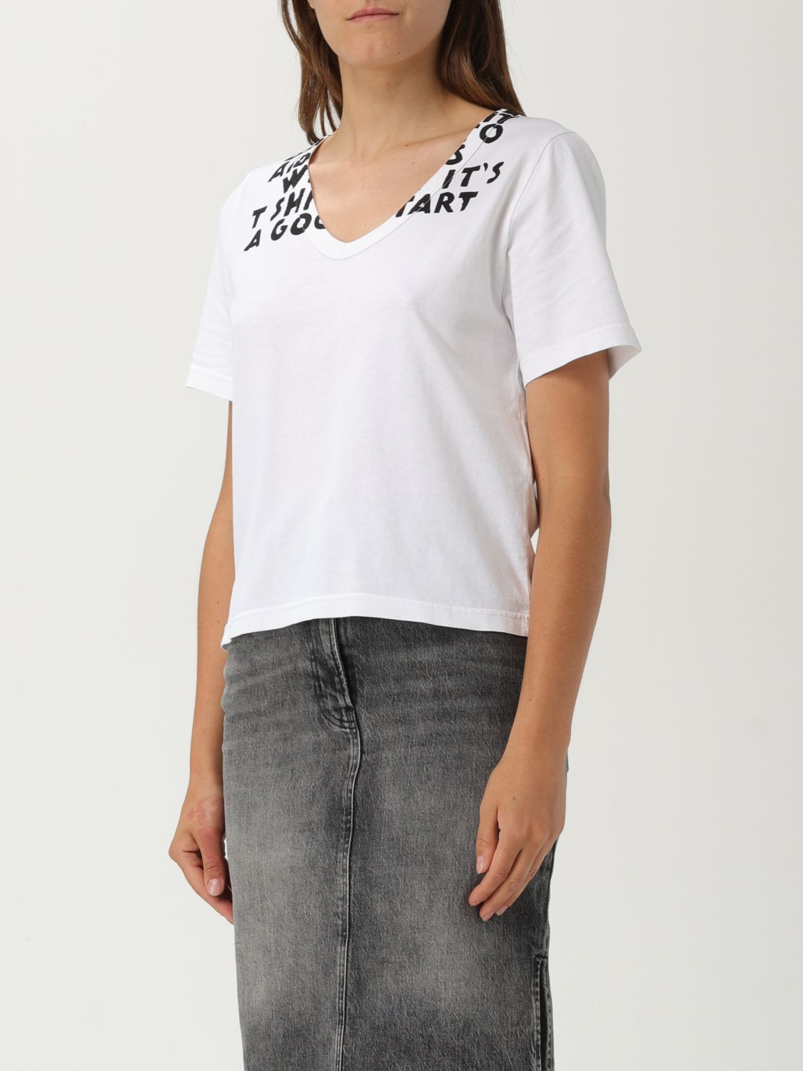 [MM6 Maison Margiela] T-shirts Short Sleeve FW25 S62GD0203M20108 100