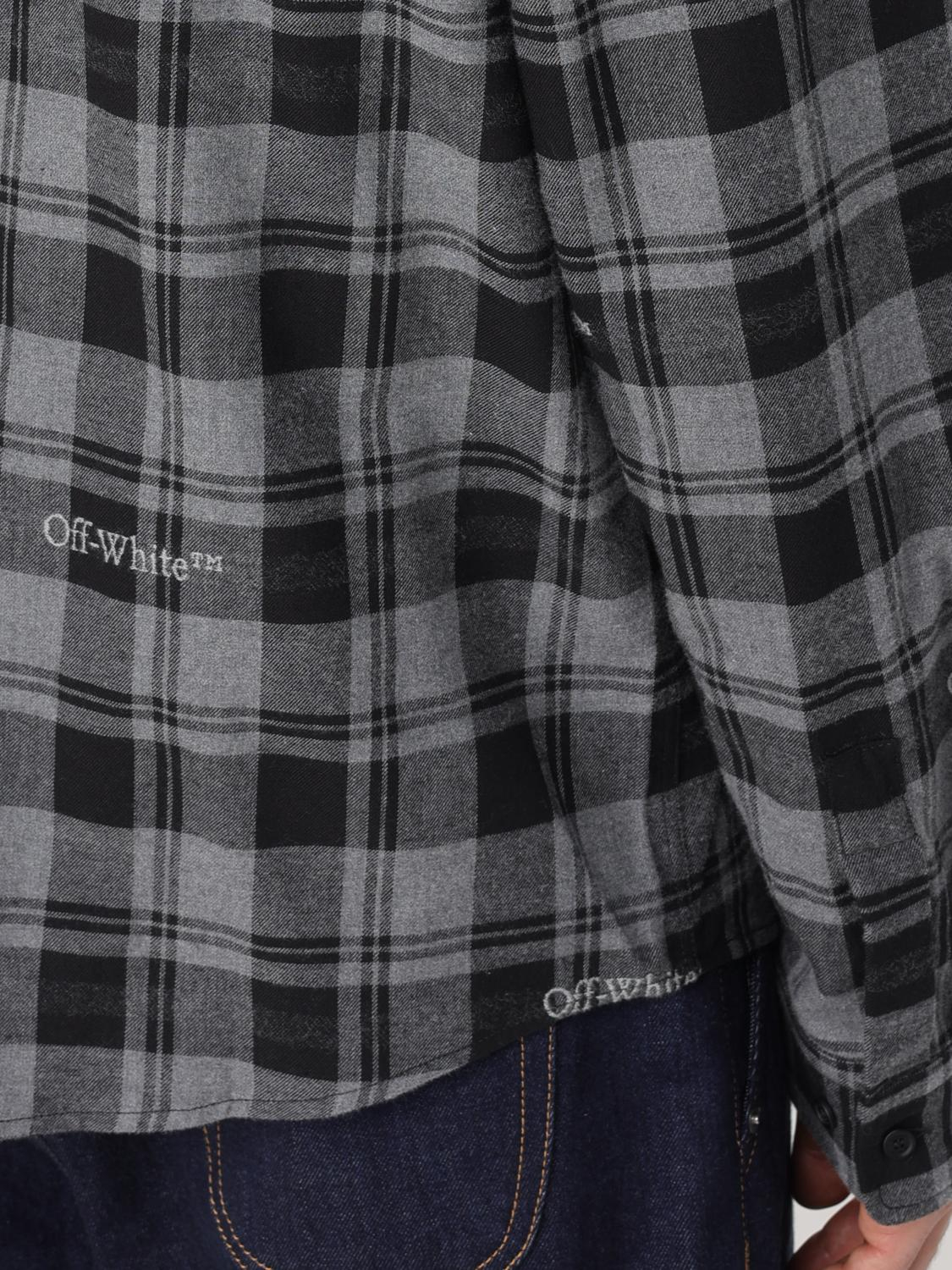 [Off-White] Shirts Long Sleeve FW25 OMGE030C99FAB001 0800