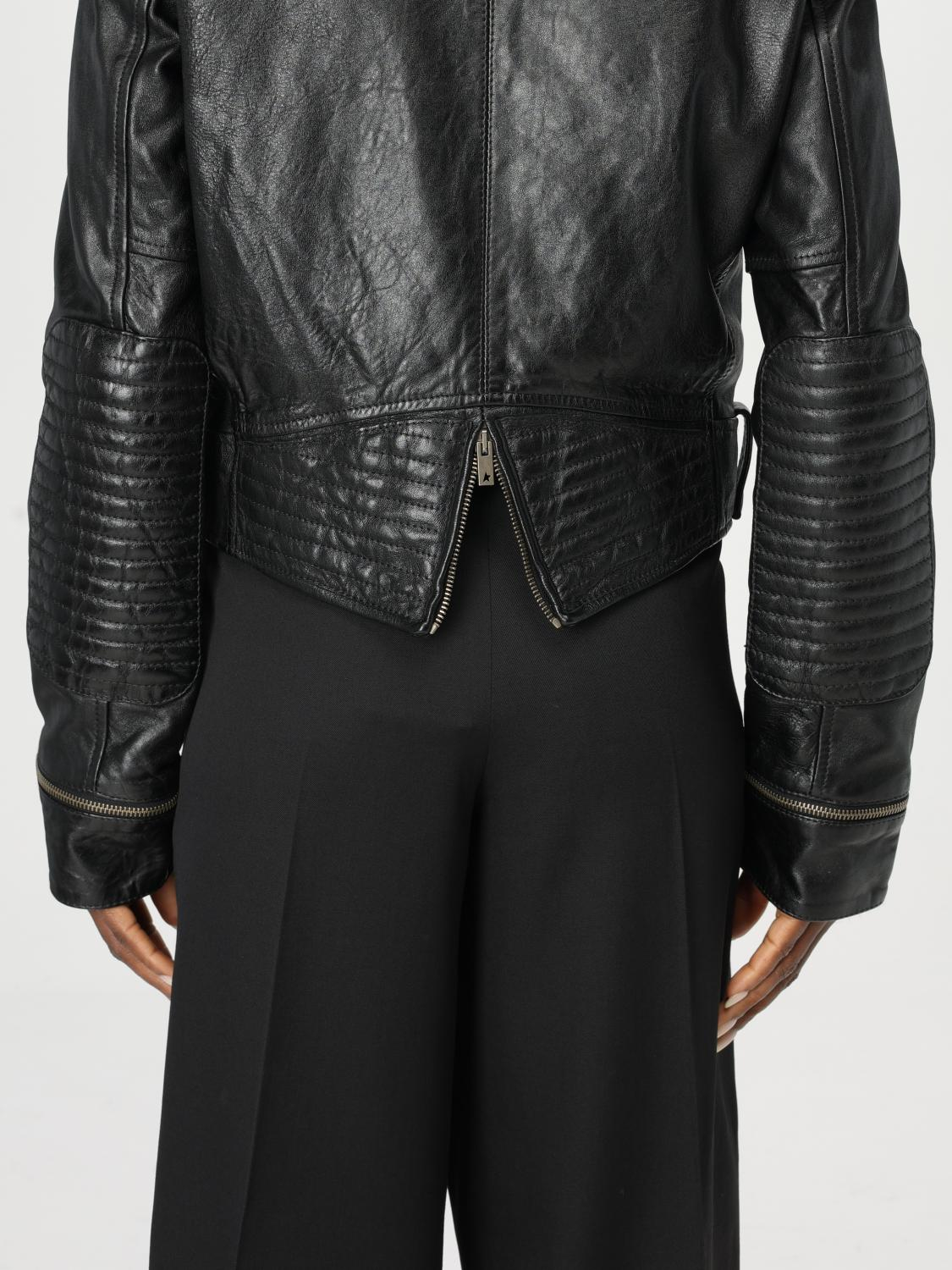 [Golden Goose] Leather Jacket FW25 GWP02137P00119590100