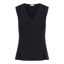 [ROBERTO COLLINA] T-shirts Sleeveless SS26 261FXA3121409 BLACK