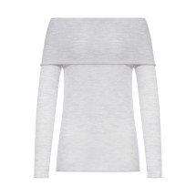 [ROBERTO COLLINA] Knitwear SS26 261FXA0208216 PEARL MELANGE