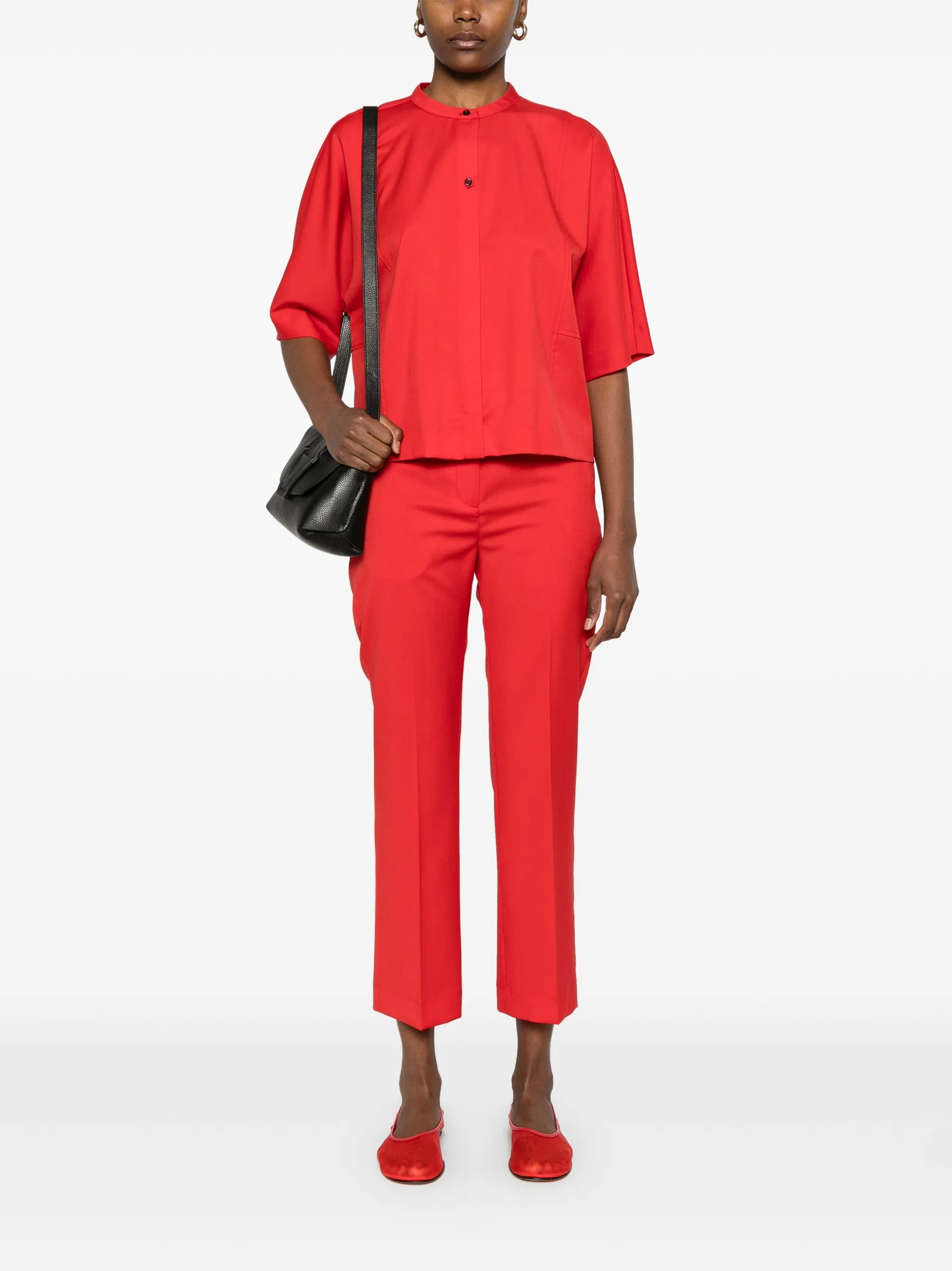 [LOULOU STUDIO] Shirts Short Sleeve SS25 AYLIN