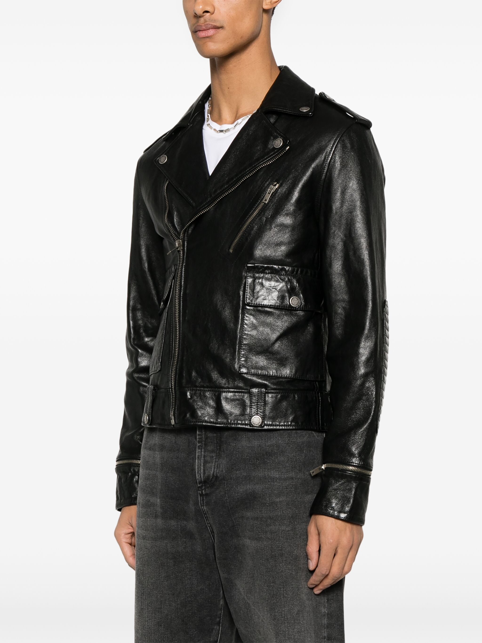 [Golden Goose] Leather Jacket SS25 GMP02258P00119590100