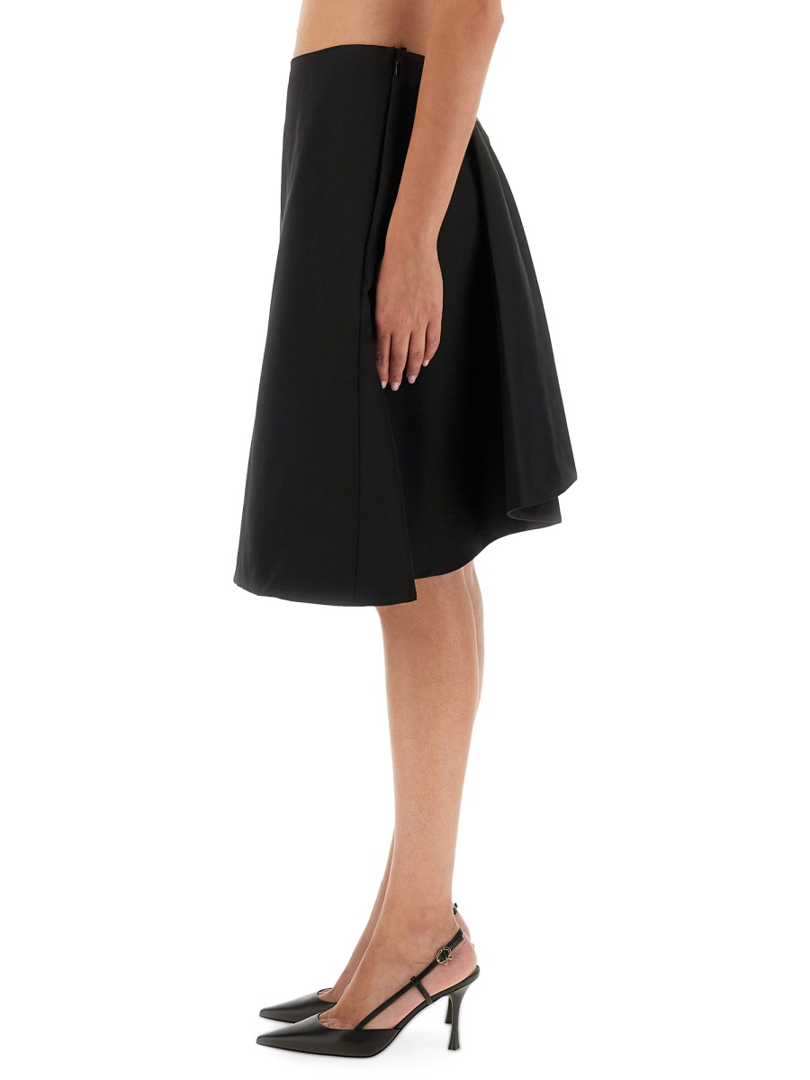 [Alexander McQueen] Midi skirt FW25 832556_QEAGH1000
