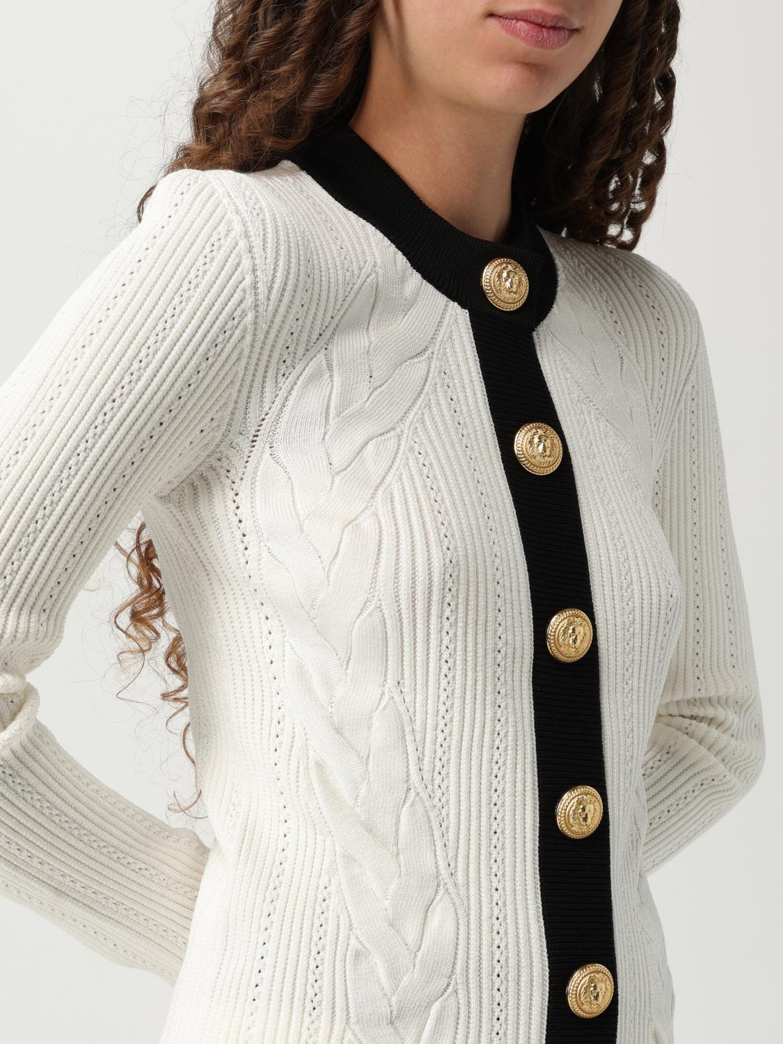[Balmain] Knitwear FW25 FF1KL191KI64 GAB