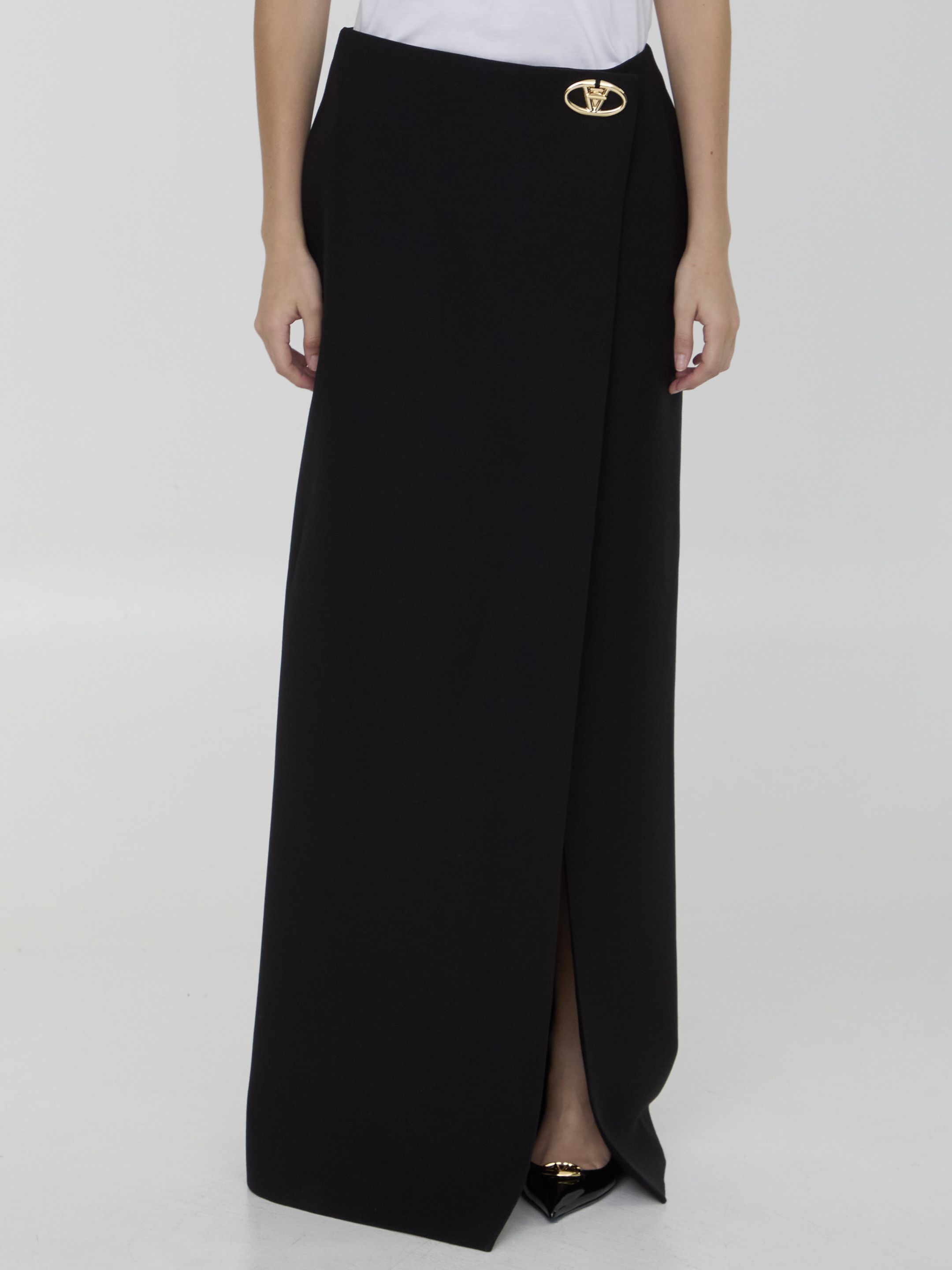 [Valentino Garavani] Long skirt FW24 5B3RABP5_1CF_0NO