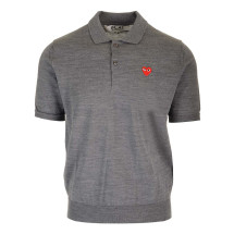[COMME DES GARCONS PLAY] Shirts Short Sleeve SS24 AX-N094-0513-GREY