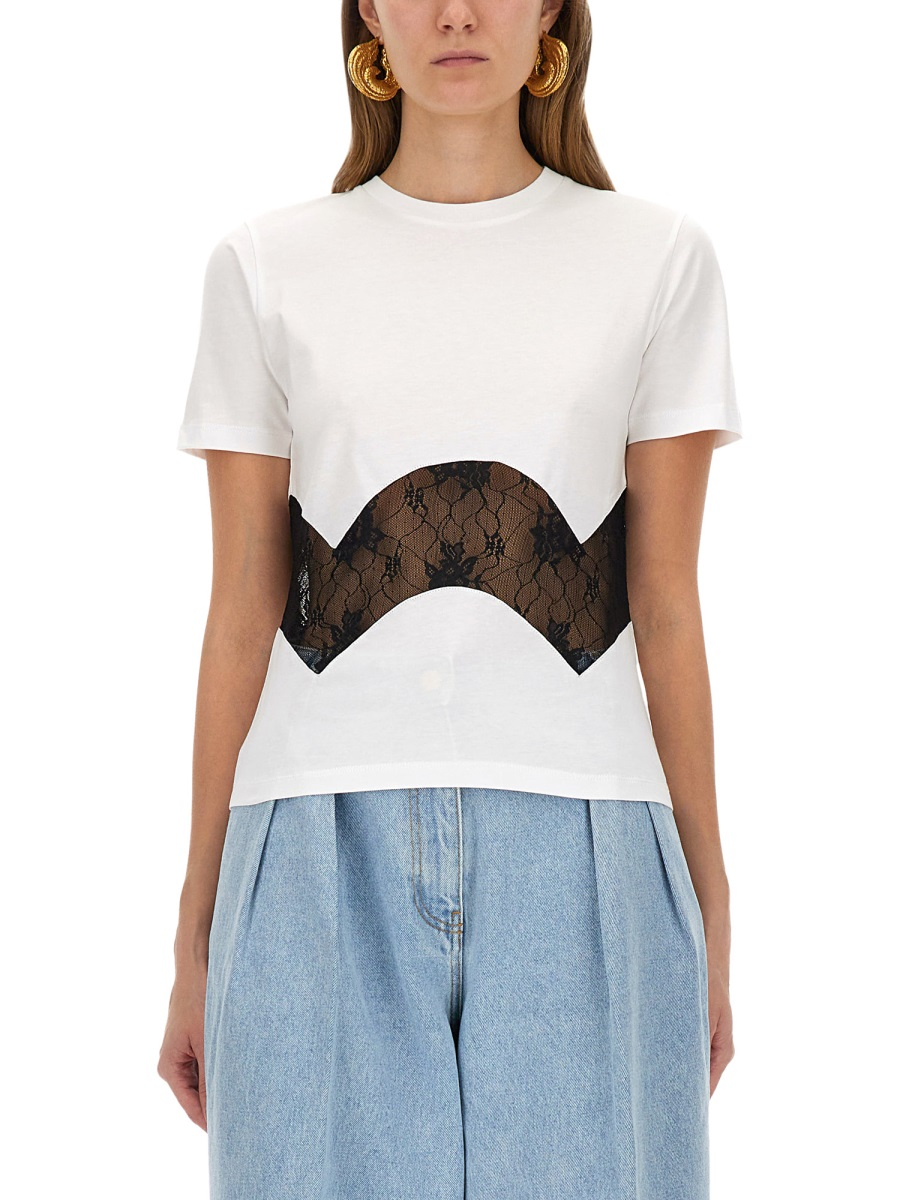 [Nina Ricci] T-shirts Short Sleeve FW25 25AJTO014CO1104_U1000