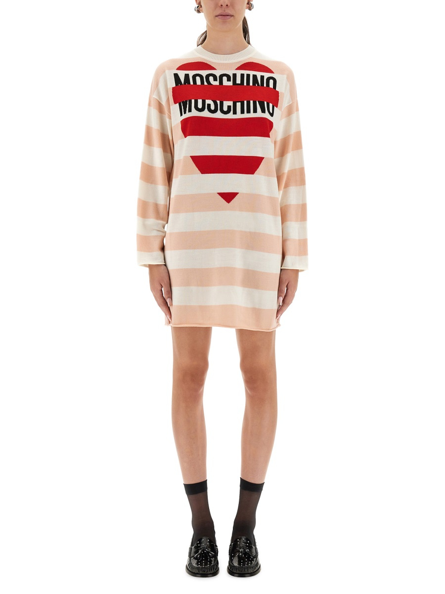 [Moschino Jeans] Long sleeve dress FW25 04998212_2166