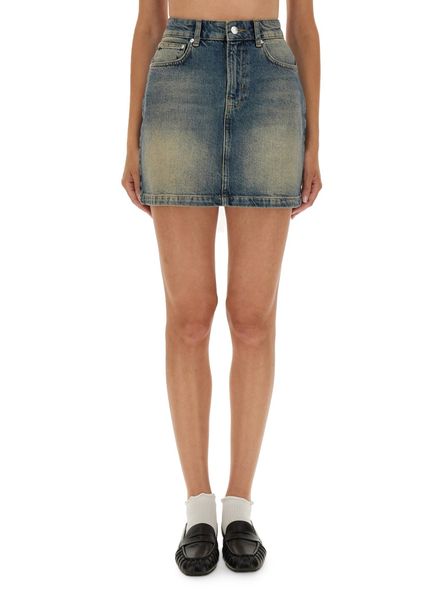 [Moschino Jeans] Mini skirt FW25 01168221_1329