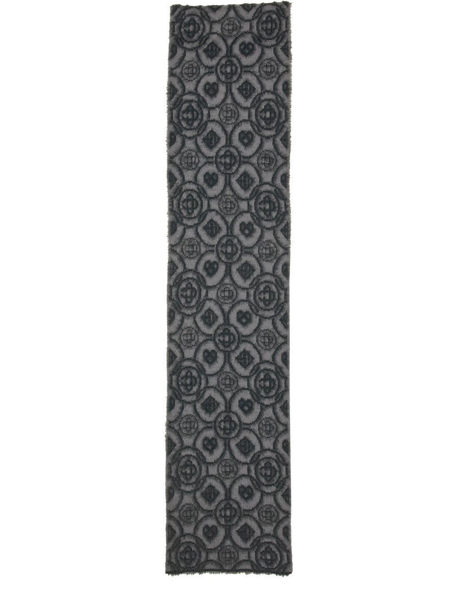 [Casablanca] Scarf FW25 A-AW25-ACC-274_01GREY
